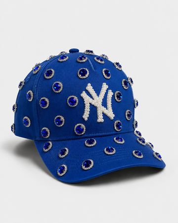 Blue cap