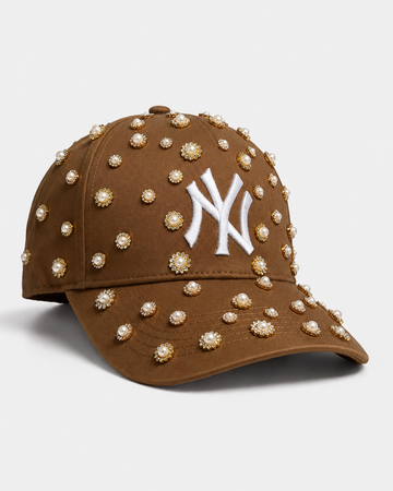 Brown cap